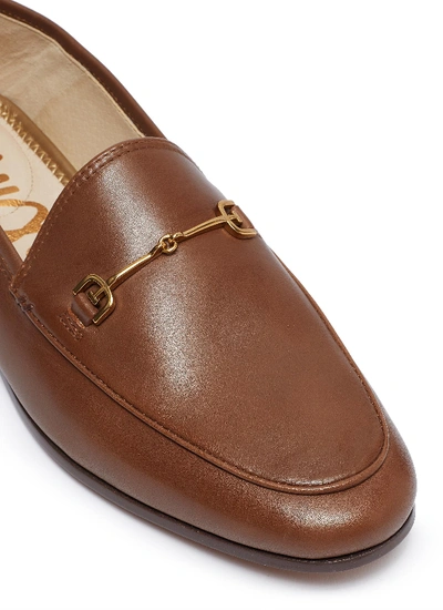 Shop Sam Edelman 'loraine' Horsebit Leather Step-in Loafers