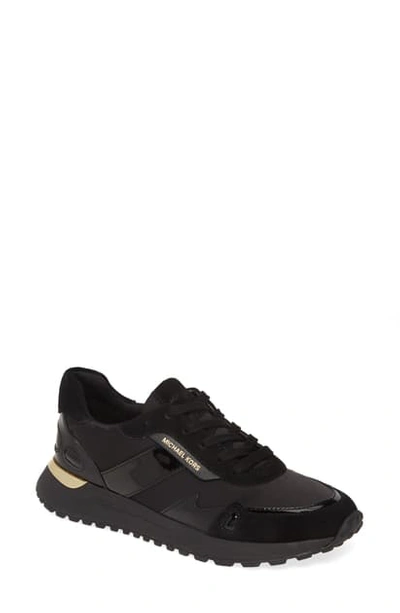 Shop Michael Michael Kors Monroe Low Top Sneaker In Black Multi