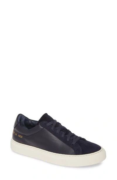 Shop Common Projects Achilles Sneaker In Navy
