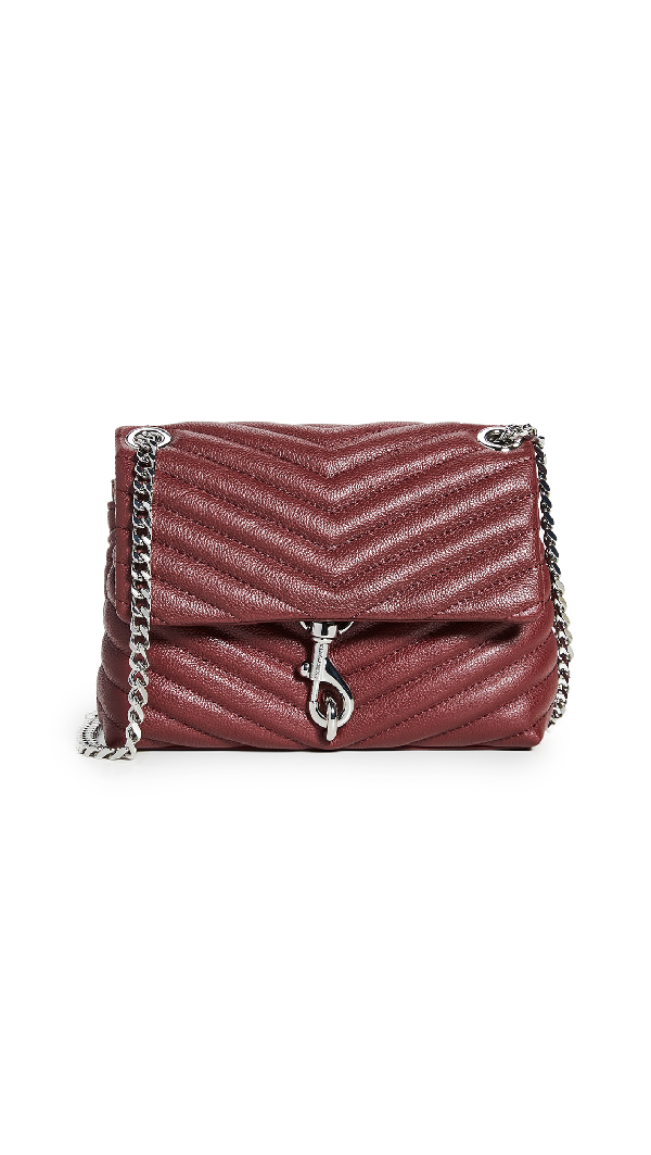 rebecca minkoff burgundy purse
