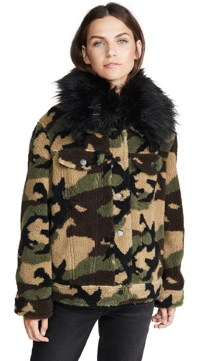 Jocelyn camo outlet jacket