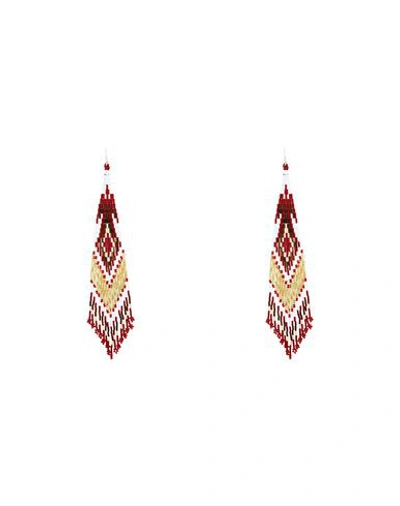 Shop Jessie Western Earrings In Red