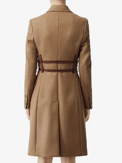 Shop Burberry Callington Coat In Camel