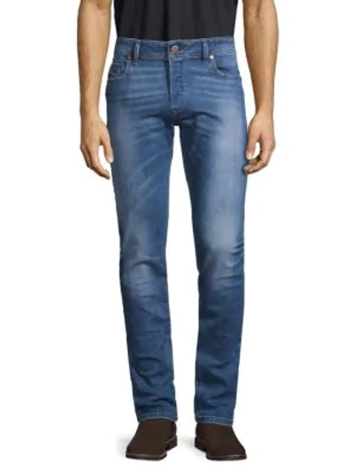 Shop Diesel Slim-fit Jeans In Denim
