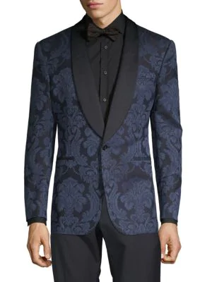 ralph lauren jacquard dinner jacket