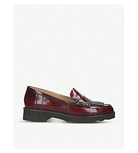 michael kors patent leather loafers