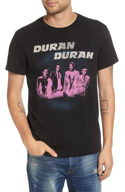 Shop John Varvatos Duran Duran Cotton Crewneck T-shirt In Black