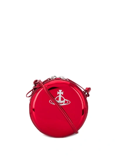 Shop Vivienne Westwood Johanna Cross Body Bag In Red