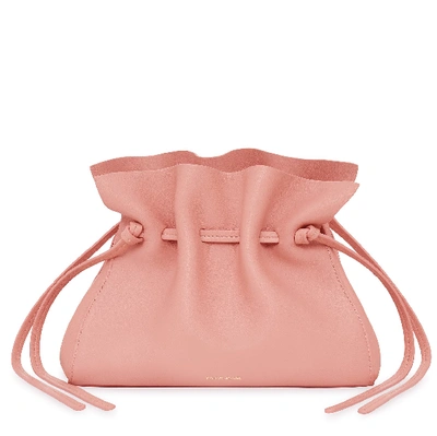 Shop Mansur Gavriel Mini Protea Bag In Coral