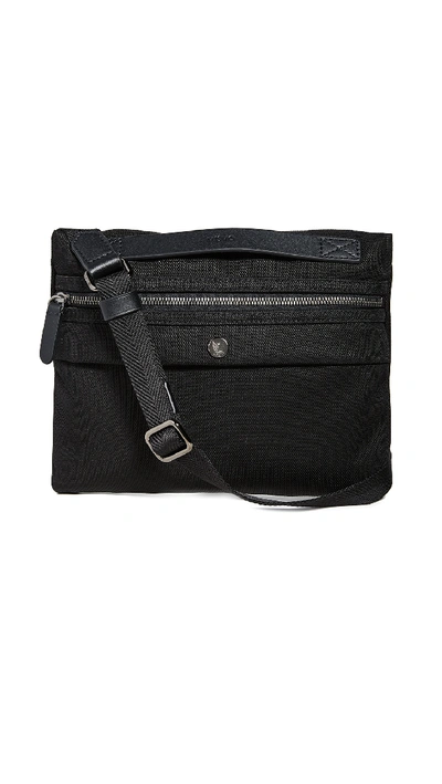 Shop Mismo M/s Fly Crossbody Bag In Black/black