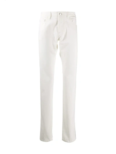 Shop Moncler Genius 1952 Trousers In White
