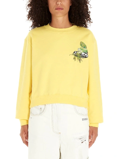Shop Off-white Yellow Sweatshirt