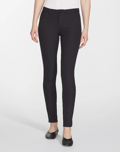 Shop Lafayette 148 Petite Acclaimed Stretch Mercer Pant In Black