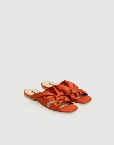 Shop Lafayette 148 Hessania Sandal In Harvest