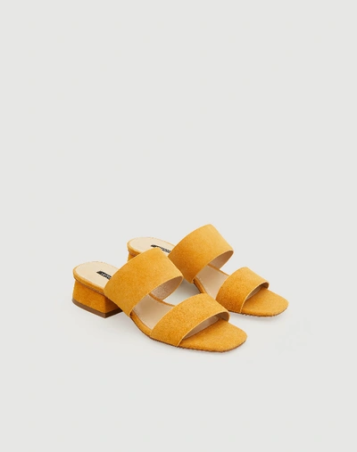 Shop Lafayette 148 Sanura Sandal In Sunflower