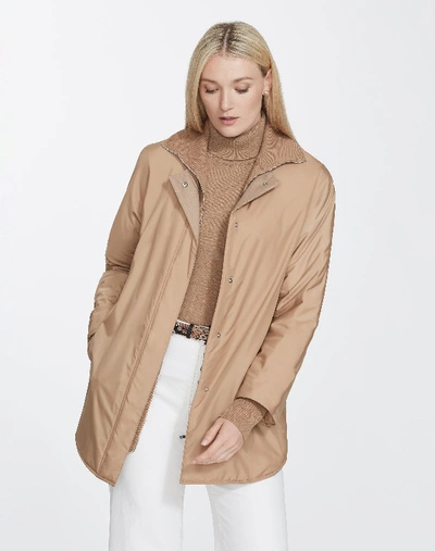 Shop Lafayette 148 Plus-size Alpine Outerwear Mackay Coat In Camel