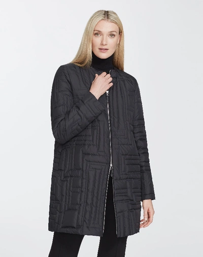 Shop Lafayette 148 Alpine Outerwear Abdulla Coat In Black