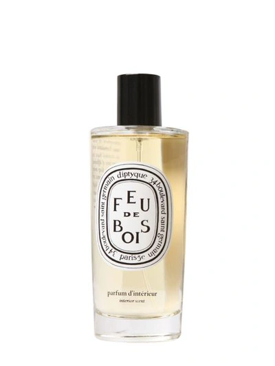 Shop Diptyque Feu De Bois Room Spray In White