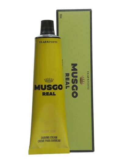 Shop Musgo Real Classic Scent Shaving Cream In White