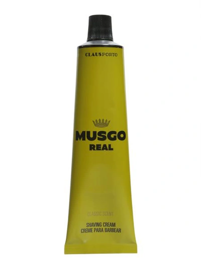 Shop Musgo Real Classic Scent Shaving Cream In White
