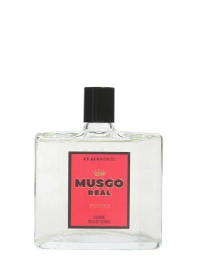 Shop Musgo Real Spiced Citrus Splash & Spray Cologne In White