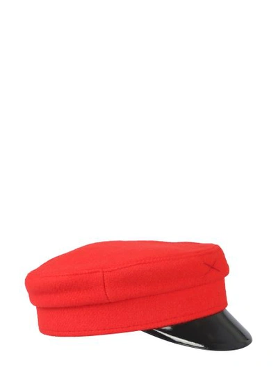 Shop Ruslan Baginskiy Baker Boy Hat In Red