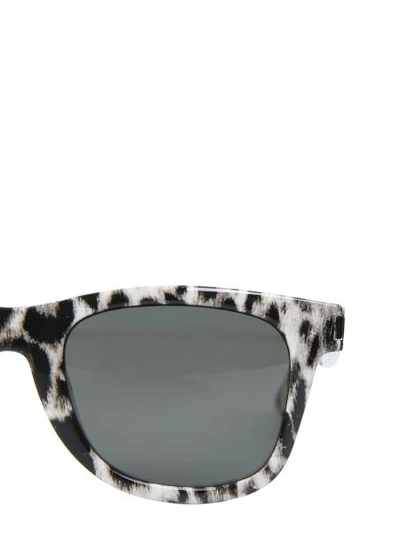 Shop Saint Laurent Classic 51 Sunglasses In Multicolour