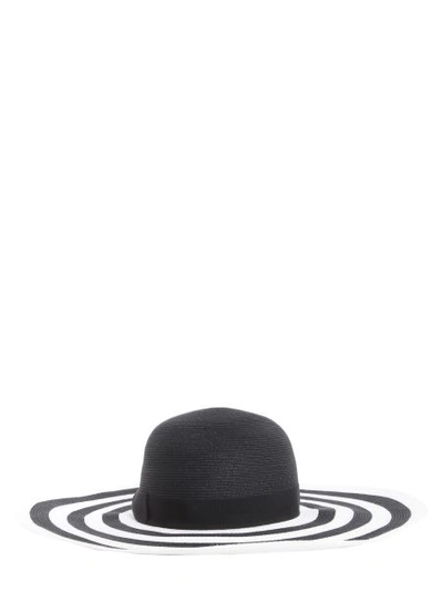 Shop Borsalino Braided Hemp Hat In Black