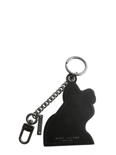 Shop Marc Jacobs Frog Bag Charm In Black