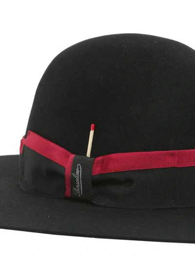 Shop Borsalino Beaver Nick Fouquet Hat In Black