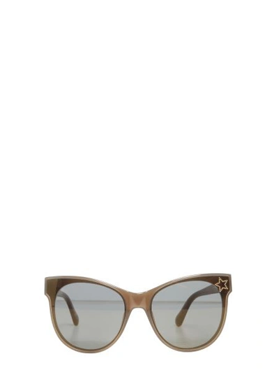 Shop Stella Mccartney Ionic Sunglasses In Brown