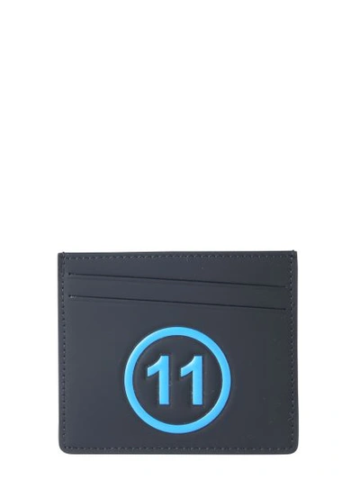 Shop Maison Margiela Card Holder With Logo In Black