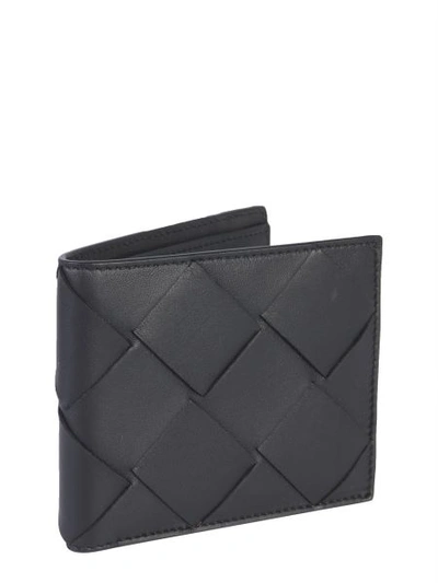 Shop Bottega Veneta Bifold Wallet In Black