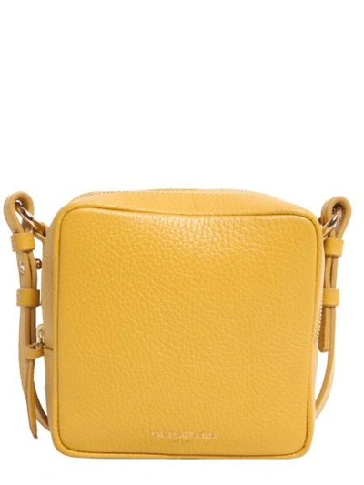 Shop Sara Battaglia Cube Crossbody Bag In Yellow