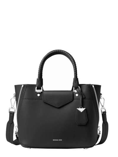 Shop Michael Michael Kors Blakely Handbag In Black