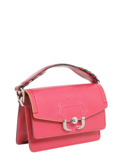 Shop Paula Cademartori Mini "twi Twi" Bag In Fuchsia