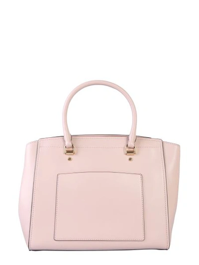 Shop Michael Michael Kors Large Benning Bag In Pink