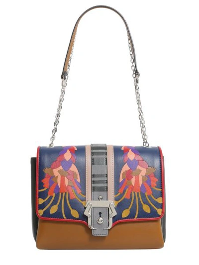 Shop Paula Cademartori "alice" Crossbody Bag In Multicolour