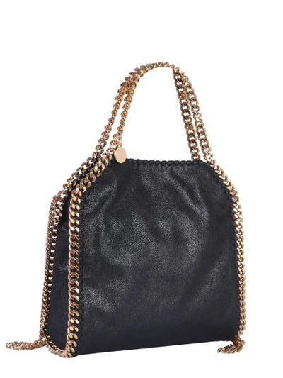 Shop Stella Mccartney Mini Falabella Bag In Black