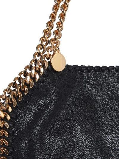 Shop Stella Mccartney Mini Falabella Bag In Black