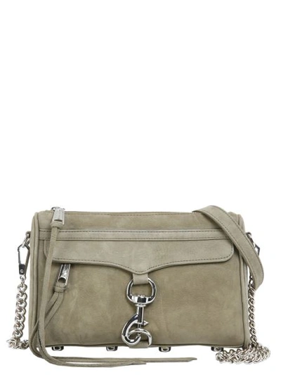 Shop Rebecca Minkoff Mini M.a.c. Crossbody Bag In Military Green