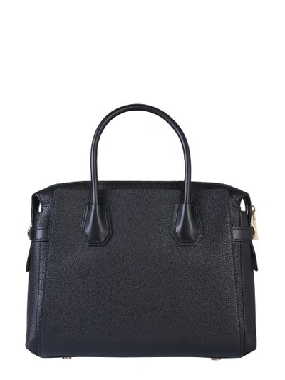 Shop Michael Michael Kors Mercer Bag In Black