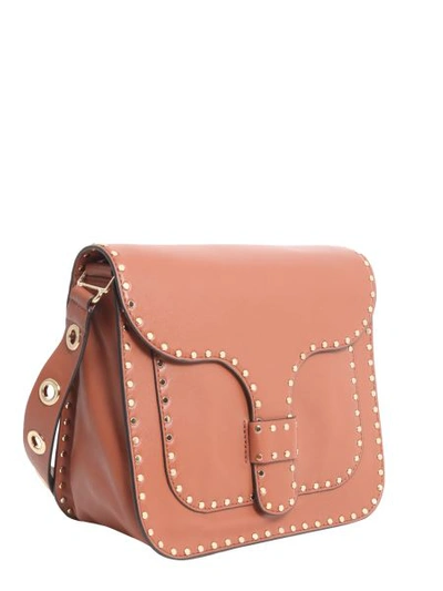 Shop Rebecca Minkoff Midnighter Large Messenger In Buff