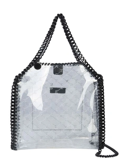 Shop Stella Mccartney Mini Falabella Tote Bag In White