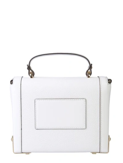 Shop Michael Michael Kors Small Jaine Bag In White