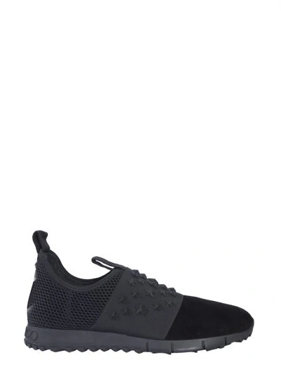 Shop Jimmy Choo Oakland Sneaker In Black