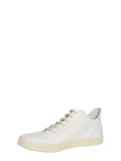 Shop Rick Owens Low Top Sneakers In White
