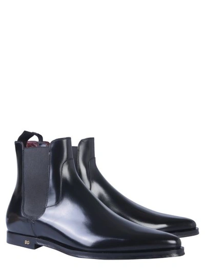 Shop Dolce & Gabbana Beatles Millennials Boot In Black