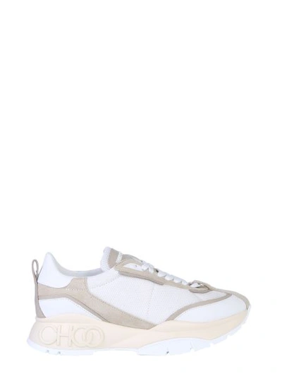 Shop Jimmy Choo Raine / M Sneakers In White