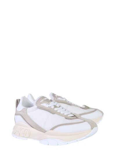 Shop Jimmy Choo Raine / M Sneakers In White